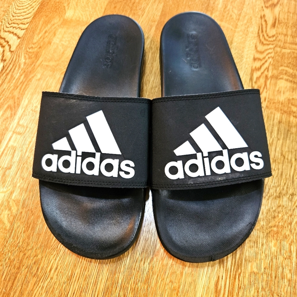 Adidas Slides, Sz 10